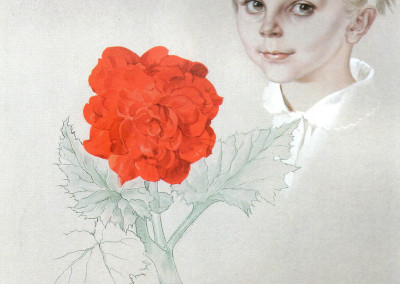 Tita, 1963, acquarello su carta, 24x38 cm